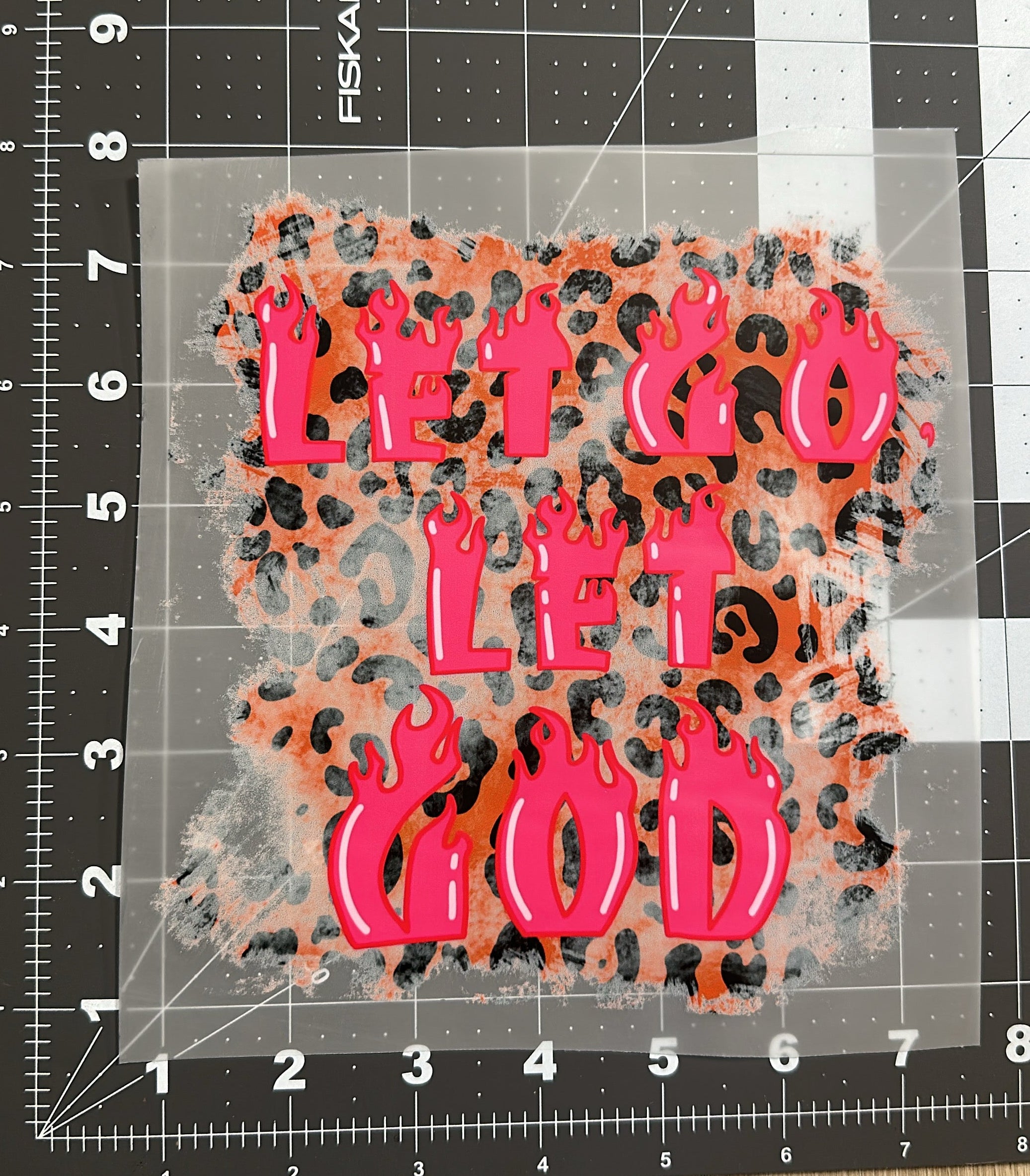 Let Go Let God | Child Size | DTF Transfer