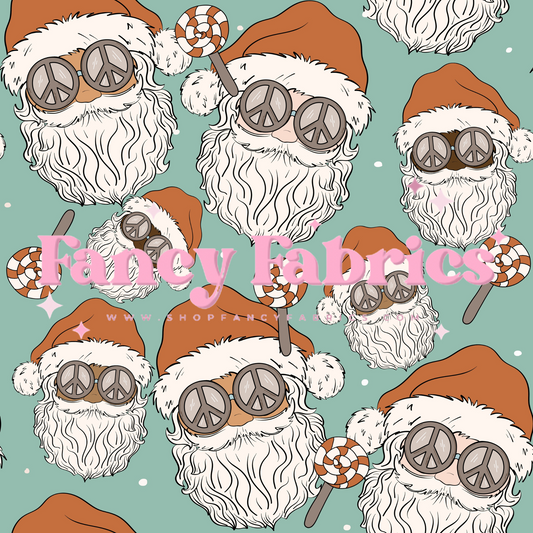 Peace Sunnies Santa | PREORDER | By The Yard