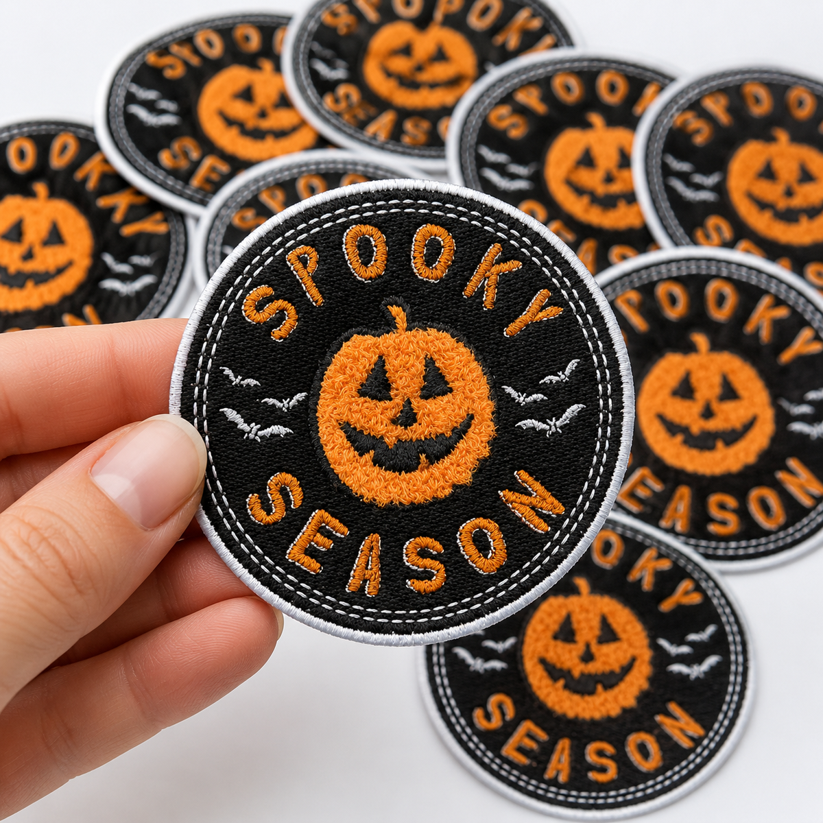 Spooky Season (Pumpkin) | Iron On Patch