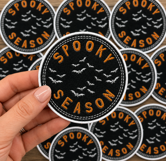 Spooky Season (Bats) | Iron On Patch