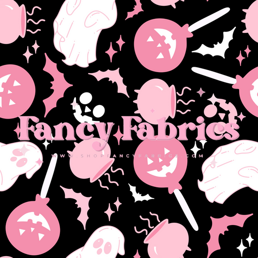 Pink Halloween Elements | PREORDER | By The Yard