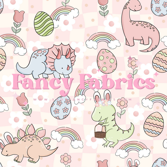 Easter Dinos (Girl) | PREORDER | By The Yard