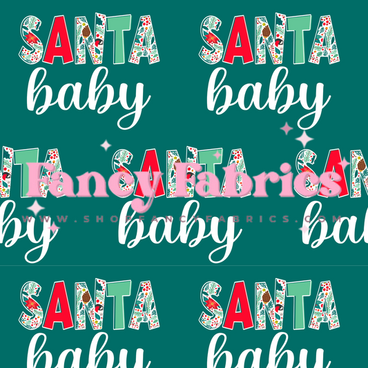 Creative Graphics | Santa Baby 2 | PREORDER | By The Yard