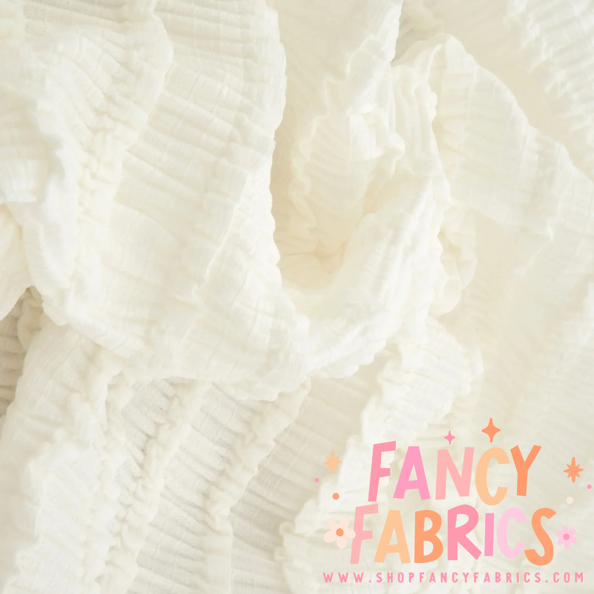 Ivory | Crinkle Knit | Ready To Ship