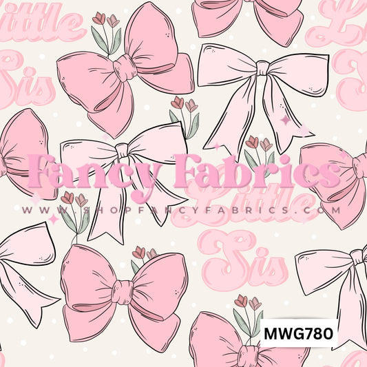 pink bows
