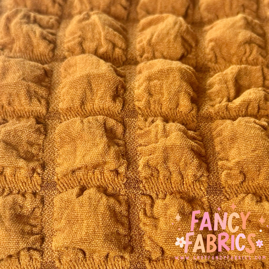 Mustard | Bubble Knit | Ready to Ship