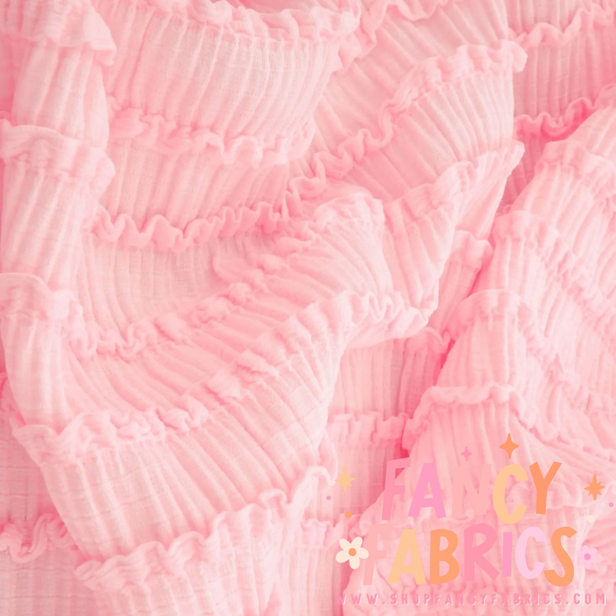 Pink | Crinkle Knit | Ready To Ship