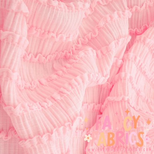 Pink | Crinkle Knit | Ready To Ship