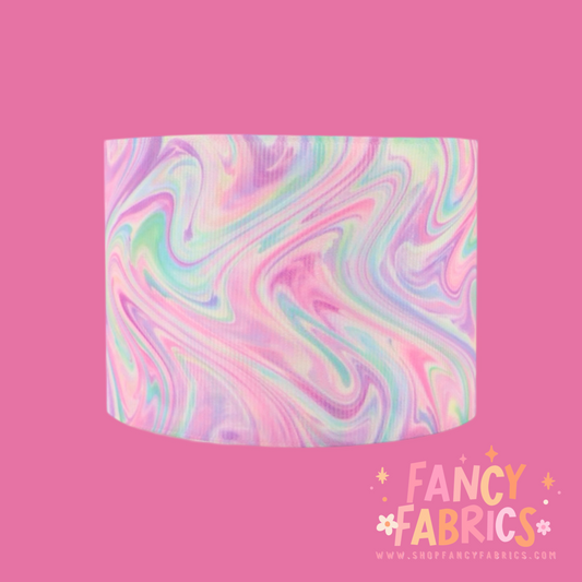 Psychedelic 3" single sided ribbon