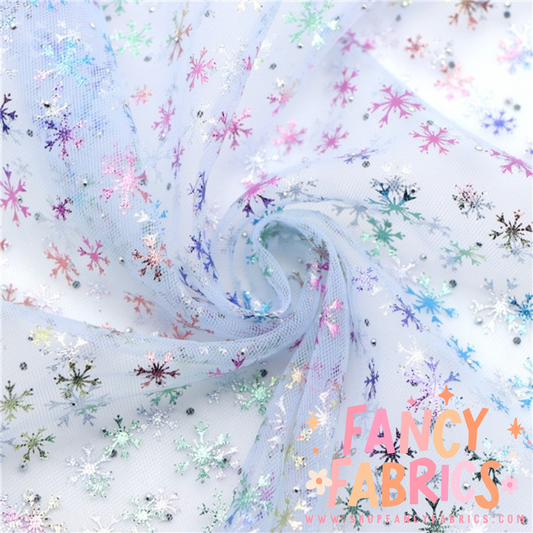 Tiny Holo Snowflakes (Rhinestones) | Mesh