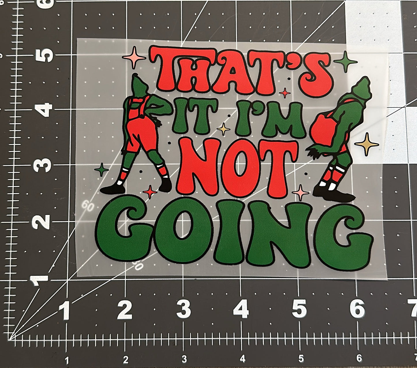 i'm not going grinch green guy