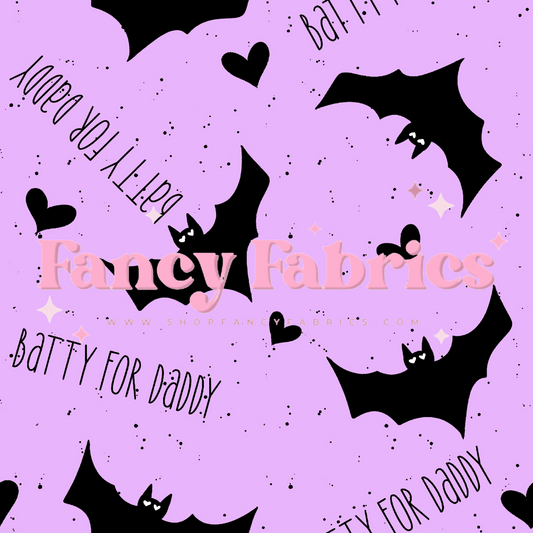 Batty For Daddy | PREORDER | By The Yard