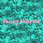 Teal Glitter Brushstrokes | PREORDER | By The Yard