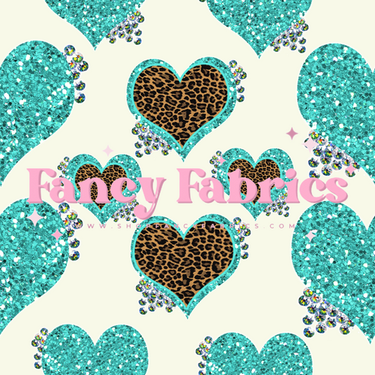 Fancy Hearts | PREORDER | By The Yard