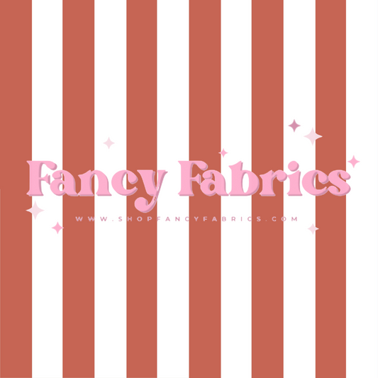 Vintage Stripes (Red) | PREORDER | By The Yard