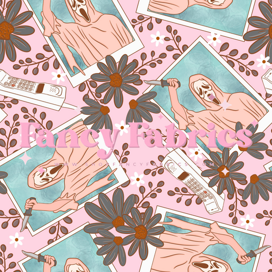 Scream Polaroids (Pink) | PREORDER | By The Yard