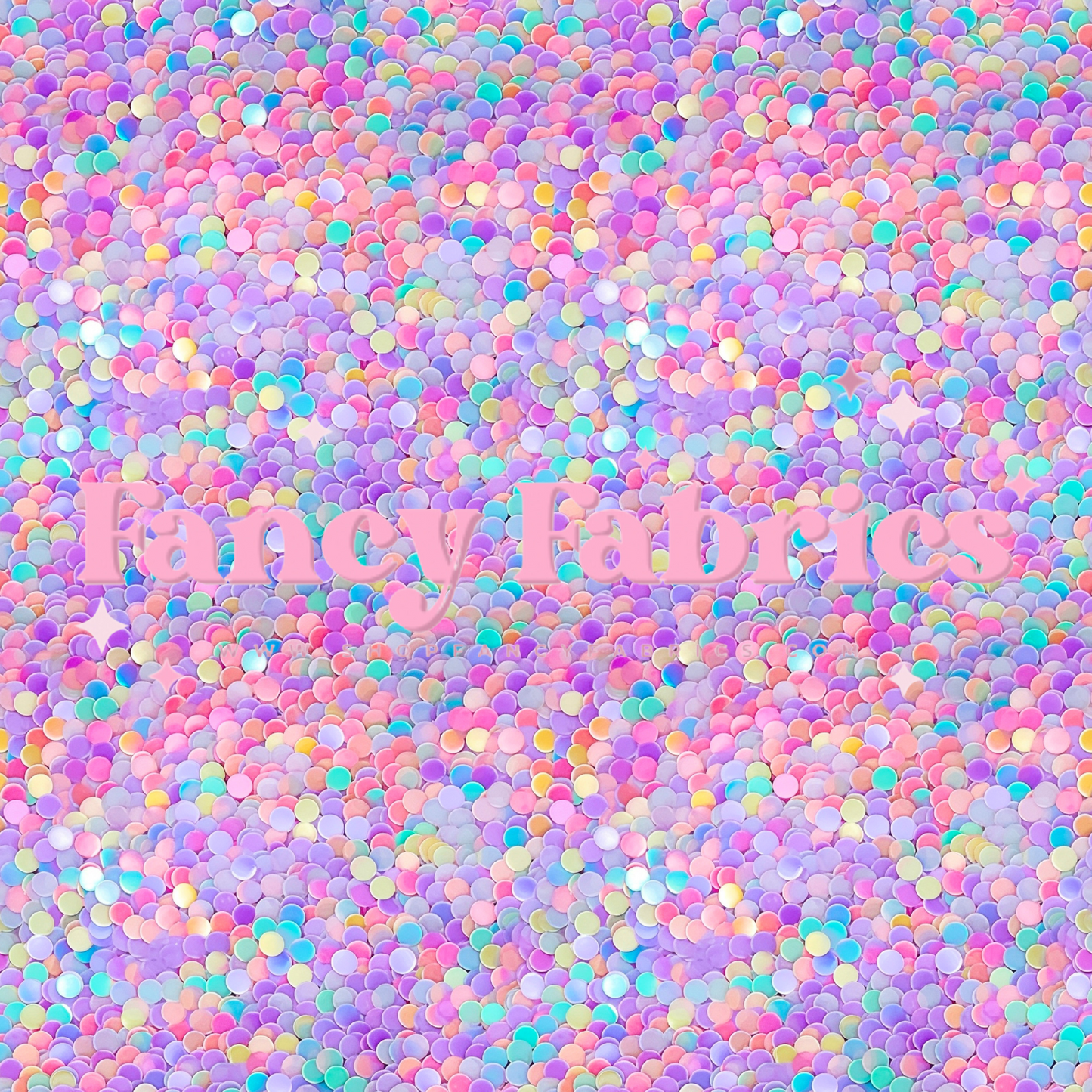 Pastel Rainbow Sequins | PREORDER | By The Yard