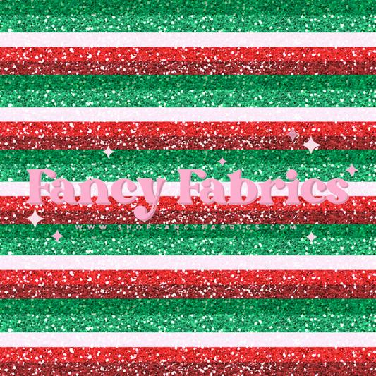 Christmas Stripes | PREORDER | By The Yard