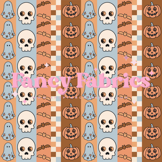 Lauren Liza | Halloween Stripes Boy | PREORDER | By The Yard