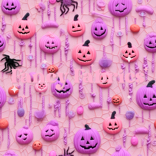 Pink Halloween | PREORDER | By The Yard