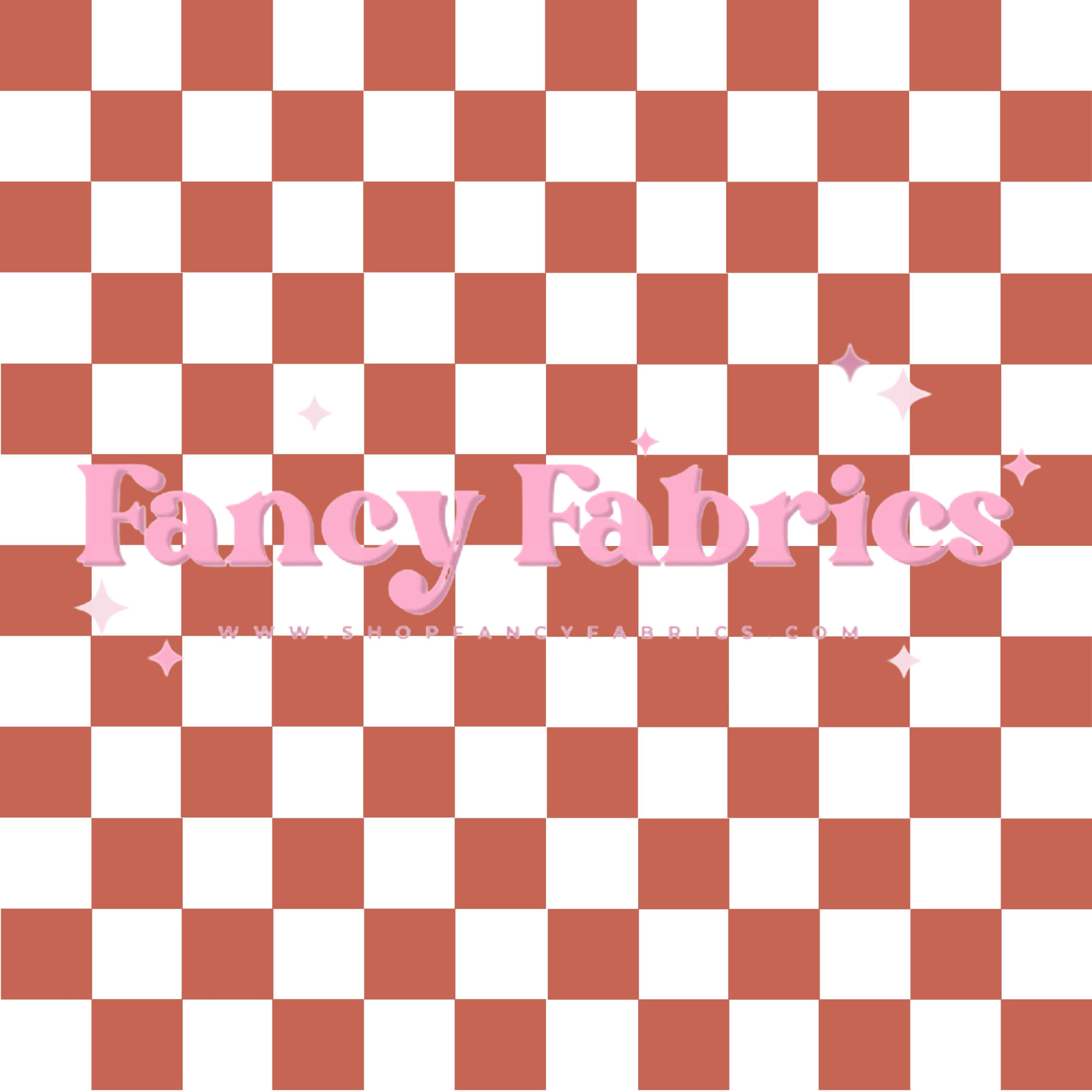 Red Checkers | PREORDER | By The Yard