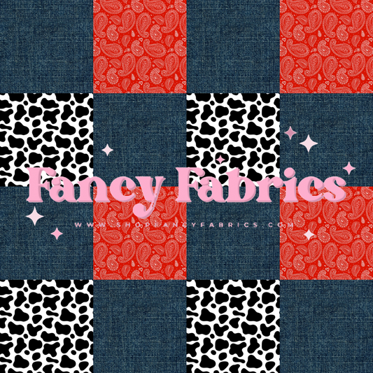 Western Patchwork | PREORDER | By The Yard