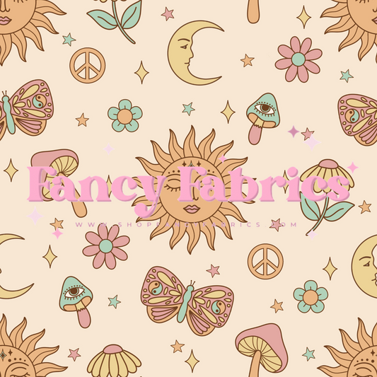 Lauren Liza Designs | Retro Celestial | PREORDER | By The Yard