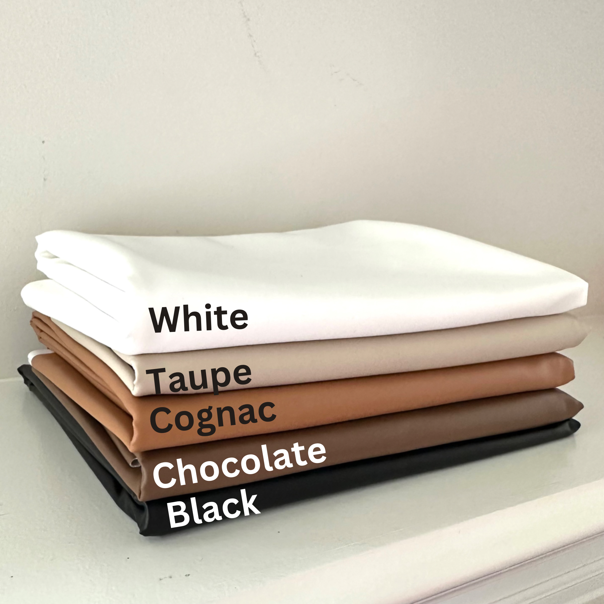 White | Pleather | Ready To Ship