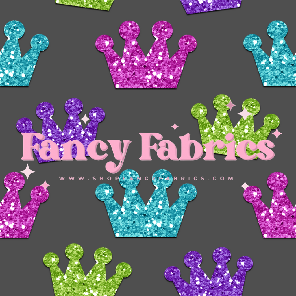 Colorful Crowns | PREORDER | By The Yard