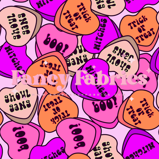 Halloween Candy Hearts 2 | PREORDER | By The Yard