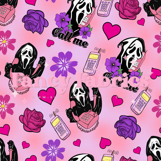 Call Me (Pink) | PREORDER | By The Yard