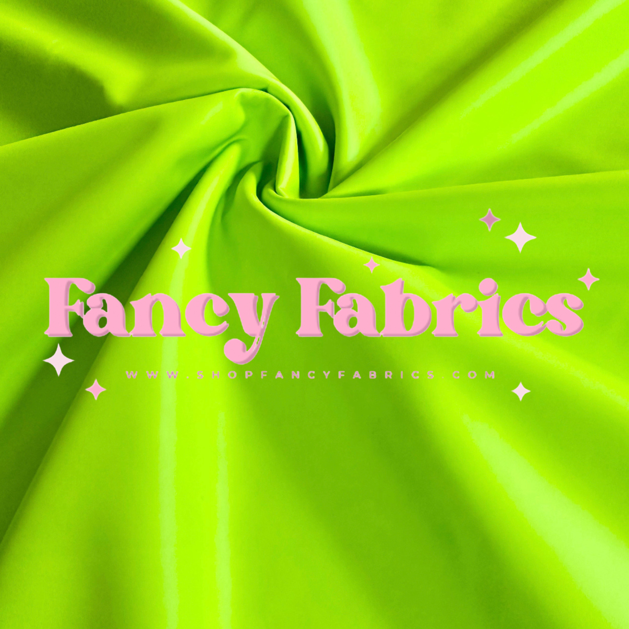 Neon Yellow | Pleather | Ready To Ship