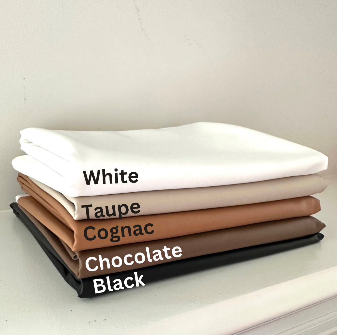 Cognac | Pleather | Ready To Ship