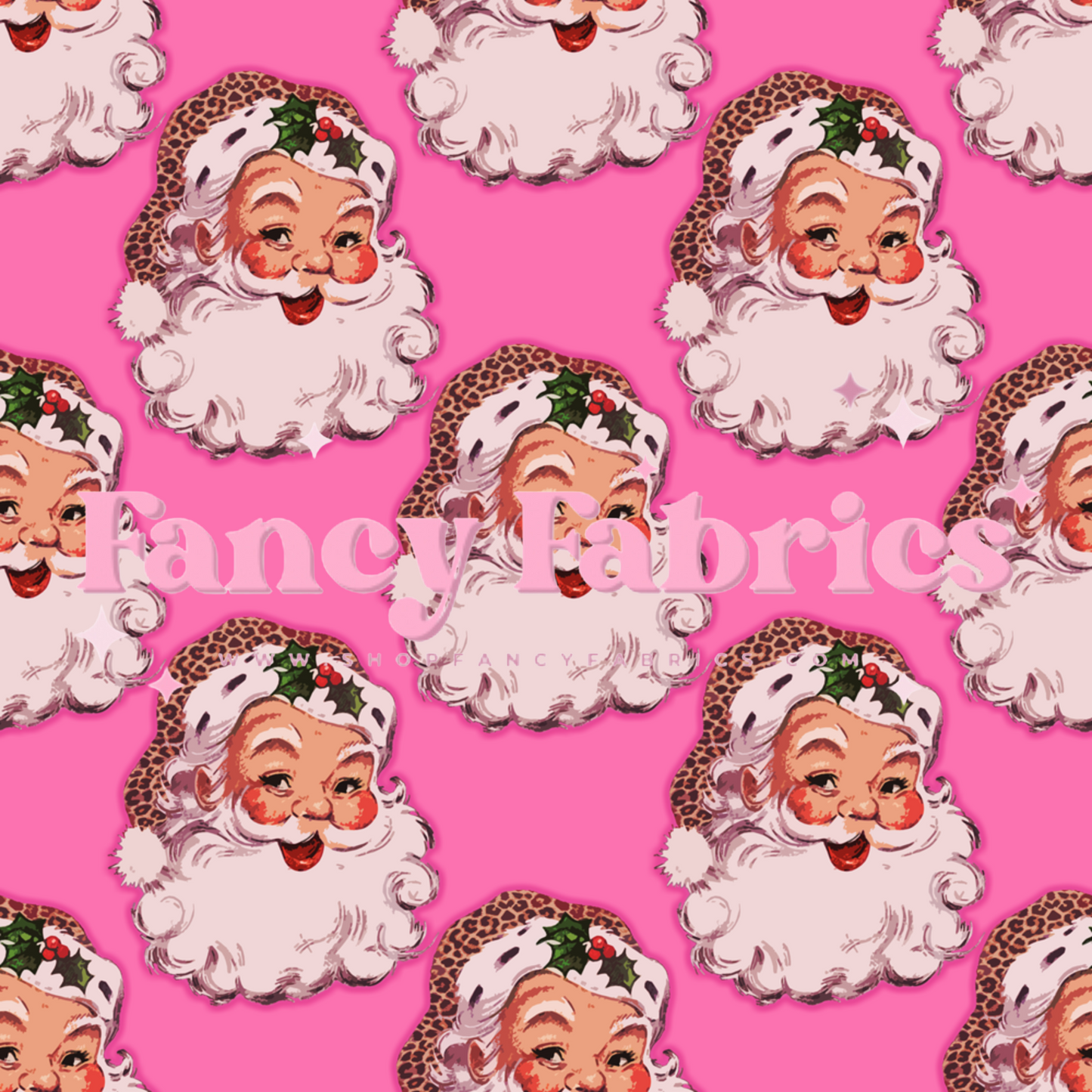 Pink Santa | PREORDER | By The Yard