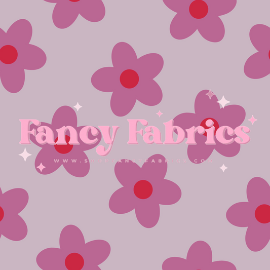 Lauren Liza Designs | Pink Flowers | PREORDER | By The Yard