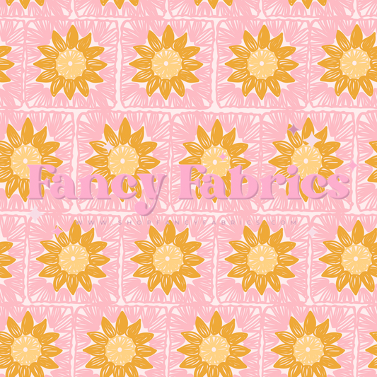 Crochet Suns | PREORDER | By The Yard