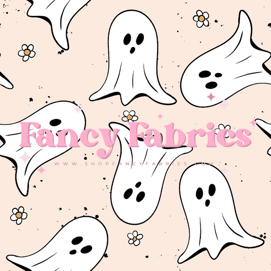 Ghost Daisies | PREORDER | By The Yard