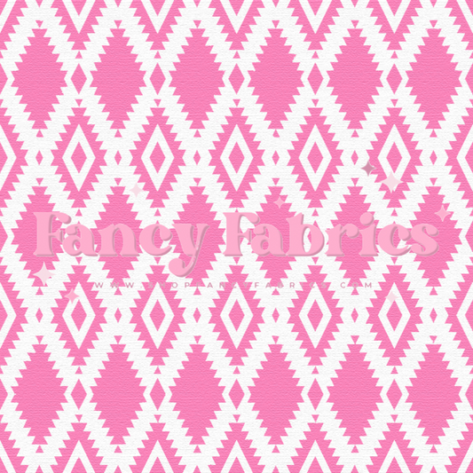 Pink Aztec | PREORDER | By The Yard