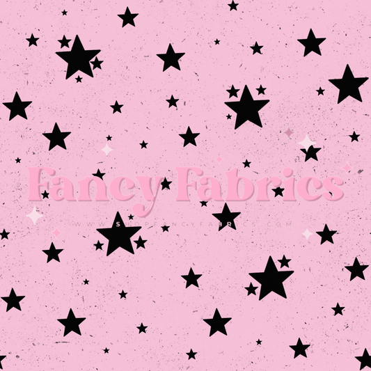 Dusty Stars (Pink) | PREORDER | By The Yard