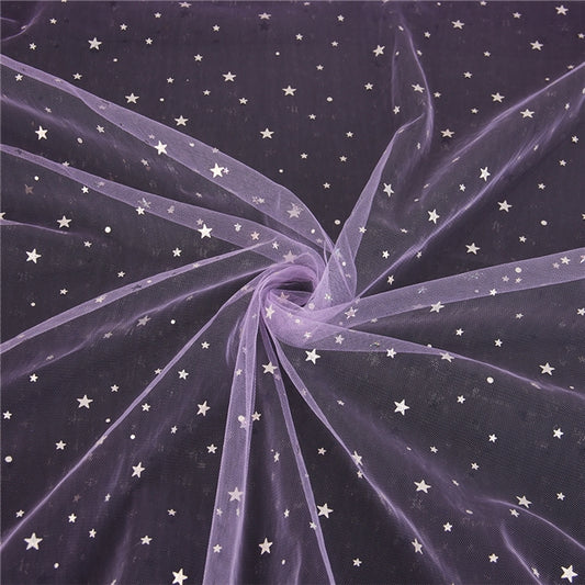 Purple Stars | Mesh | Ready To Ship