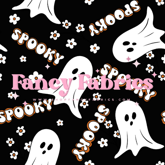 Spooky Daisy Ghosts | PREORDER | By The Yard