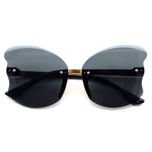 Black Transparent Butterfly | RTS Sunnies