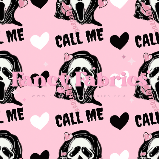 Call Me (Pink) | PREORDER | By The Yard
