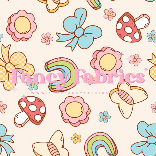 Magic Marshmallows (Beige) | PREORDER | By The Yard