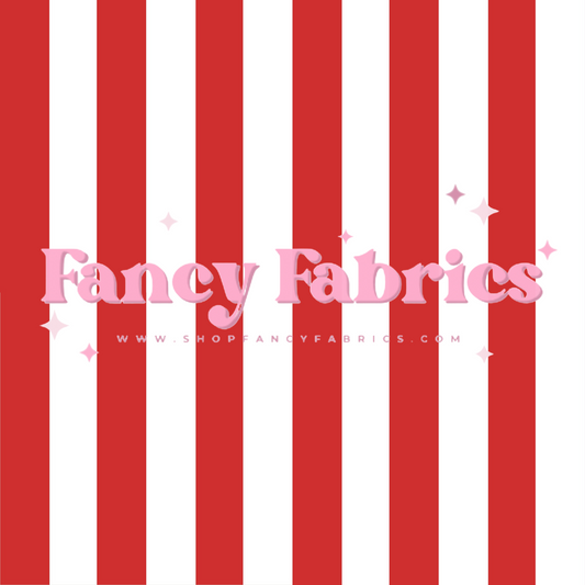 Red Flag Stripes | PREORDER | By The Yard