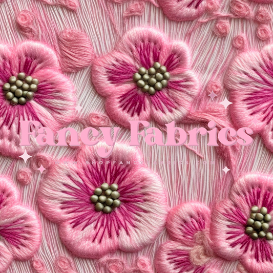 Floral Embroidery | PREORDER | By The Yard
