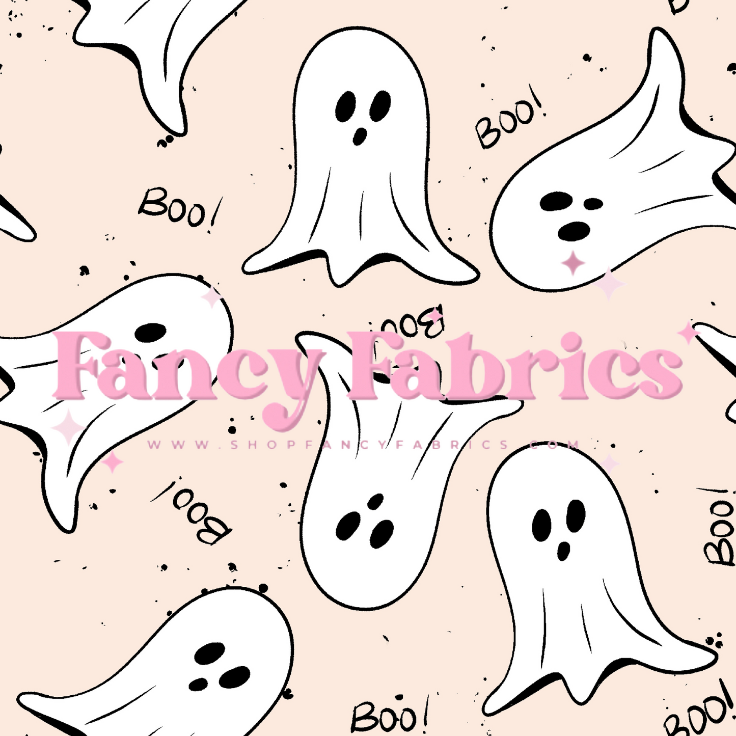 Boho Boo Ghosts | PREORDER | By The Yard