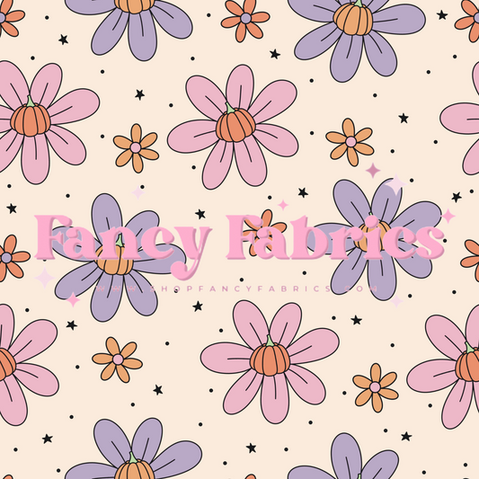 Lauren Liza | Pumpkin Flowers | PREORDER | By The Yard