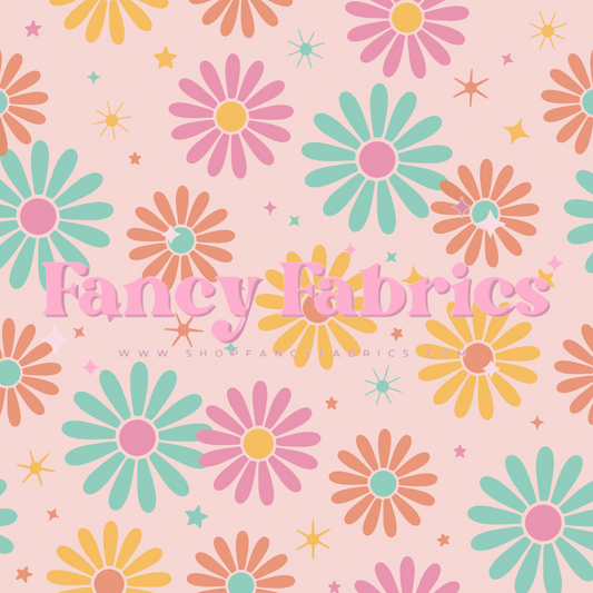 Lauren Liza Designs | Retro Floral 29 | PREORDER | By The Yard