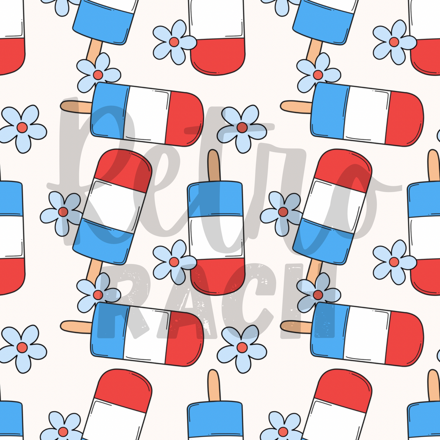 Popsicles Americana | PREORDER | By The Yard